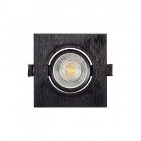 DK3021-BK Встраиваемый светильник, IP 20, 10 Вт, GU5.3, LED, черный, пластик в Агрызе - agryz.ok-mebel.com | фото