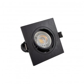 DK3021-BK Встраиваемый светильник, IP 20, 10 Вт, GU5.3, LED, черный, пластик в Агрызе - agryz.ok-mebel.com | фото 2