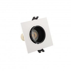 DK3021-WB Встраиваемый светильник, IP 20, 10 Вт, GU5.3, LED, белый/черный, пластик в Агрызе - agryz.ok-mebel.com | фото 2