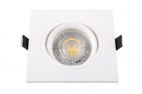 DK3021-WH Встраиваемый светильник, IP 20, 10 Вт, GU5.3, LED, белый, пластик в Агрызе - agryz.ok-mebel.com | фото 3
