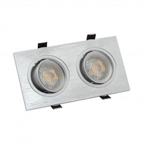 DK3022-CM Встраиваемый светильник, IP 20, 10 Вт, GU5.3, LED, серый, пластик в Агрызе - agryz.ok-mebel.com | фото 2