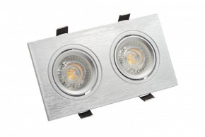 DK3022-CM Встраиваемый светильник, IP 20, 10 Вт, GU5.3, LED, серый, пластик в Агрызе - agryz.ok-mebel.com | фото 3
