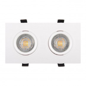 DK3022-WH Встраиваемый светильник, IP 20, 10 Вт, GU5.3, LED, белый, пластик в Агрызе - agryz.ok-mebel.com | фото 2