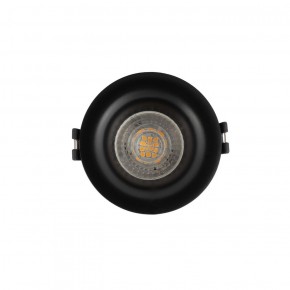 DK3024-BK Встраиваемый светильник, IP 20, 10 Вт, GU5.3, LED, черный, пластик в Агрызе - agryz.ok-mebel.com | фото 2
