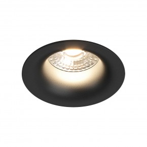 DK3024-BK Встраиваемый светильник, IP 20, 10 Вт, GU5.3, LED, черный, пластик в Агрызе - agryz.ok-mebel.com | фото
