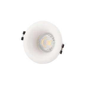 DK3024-WH Встраиваемый светильник, IP 20, 10 Вт, GU5.3, LED, белый, пластик в Агрызе - agryz.ok-mebel.com | фото 1
