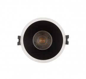 DK3026-WB Встраиваемый светильник, IP 20, 10 Вт, GU5.3, LED, белый/черный, пластик в Агрызе - agryz.ok-mebel.com | фото