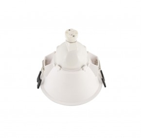 DK3026-WB Встраиваемый светильник, IP 20, 10 Вт, GU5.3, LED, белый/черный, пластик в Агрызе - agryz.ok-mebel.com | фото 4