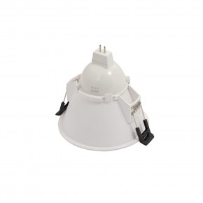 DK3026-WH Встраиваемый светильник, IP 20, 10 Вт, GU5.3, LED, белый, пластик в Агрызе - agryz.ok-mebel.com | фото 3