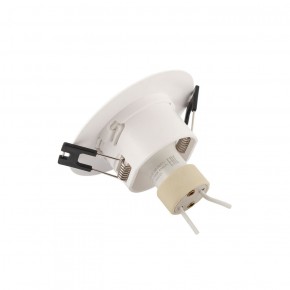 DK3028-WH Встраиваемый светильник, IP 20, 10 Вт, GU5.3, LED, белый, пластик в Агрызе - agryz.ok-mebel.com | фото 3