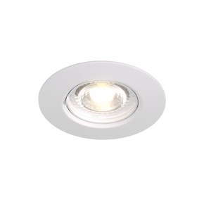 DK3028-WH Встраиваемый светильник, IP 20, 10 Вт, GU5.3, LED, белый, пластик в Агрызе - agryz.ok-mebel.com | фото 5