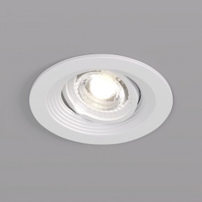 DK3029-WH Встраиваемый светильник, IP 20, 10 Вт, GU5.3, LED, белый, пластик в Агрызе - agryz.ok-mebel.com | фото