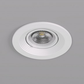 DK3029-WH Встраиваемый светильник, IP 20, 10 Вт, GU5.3, LED, белый, пластик в Агрызе - agryz.ok-mebel.com | фото 4