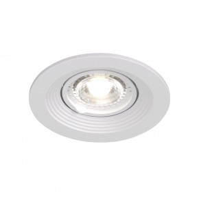 DK3029-WH Встраиваемый светильник, IP 20, 10 Вт, GU5.3, LED, белый, пластик в Агрызе - agryz.ok-mebel.com | фото 7