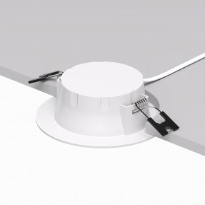 DK3048-WH Встраиваемый светильник, IP 20, 7Вт, LED, белый, пластик в Агрызе - agryz.ok-mebel.com | фото 3