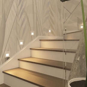 DK3050-WH Светильник встраиваемый в стену, IP 20, LED 3000, 1 Вт, белый, пластик в Агрызе - agryz.ok-mebel.com | фото 9