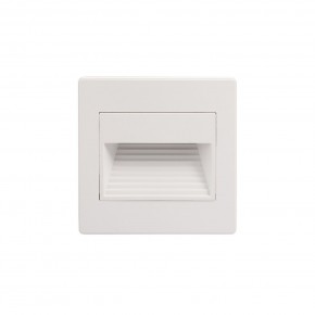 DK3050-WH Светильник встраиваемый в стену, IP 20, LED 3000, 1 Вт, белый, пластик в Агрызе - agryz.ok-mebel.com | фото 3