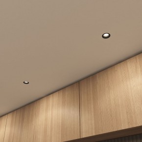 DK3055-BK Встраиваемый светильник, IP 20, 10 Вт, GU5.3, LED, черный, пластик в Агрызе - agryz.ok-mebel.com | фото 4