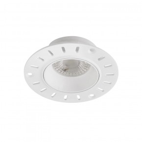 DK3055-WH Встраиваемый светильник, IP 20, 10 Вт, GU5.3, LED, белый, пластик в Агрызе - agryz.ok-mebel.com | фото 1