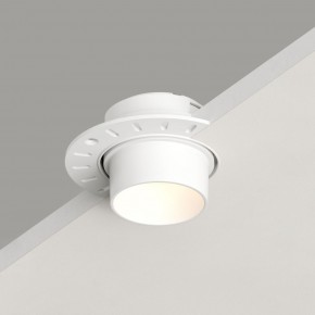 DK3056-WH Встраиваемый светильник под шпатлевку, IP20, до 15 Вт, LED, GU5,3, белый, пластик в Агрызе - agryz.ok-mebel.com | фото 2