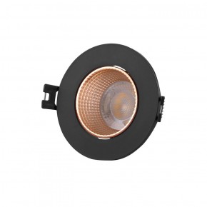DK3061-BBR Встраиваемый светильник, IP 20, 10 Вт, GU5.3, LED, черный/бронзовый, пластик в Агрызе - agryz.ok-mebel.com | фото 1