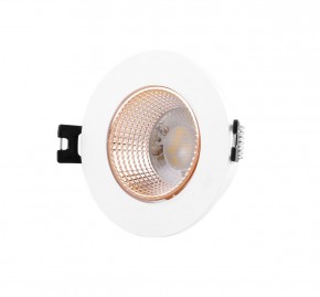 DK3061-WBR Встраиваемый светильник, IP 20, 10 Вт, GU5.3, LED, белый/бронзовый, пластик в Агрызе - agryz.ok-mebel.com | фото