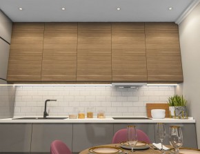 DK3061-WH+CH Встраиваемый светильник, IP 20, 10 Вт, GU5.3, LED, белый/хром, пластик в Агрызе - agryz.ok-mebel.com | фото 2
