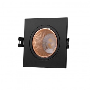 DK3071-BBR Встраиваемый светильник, IP 20, 10 Вт, GU5.3, LED, черный/бронзовый, пластик в Агрызе - agryz.ok-mebel.com | фото