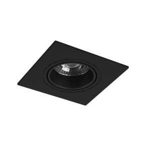 DK3071-BK Встраиваемый светильник, IP 20, 10 Вт, GU5.3, LED, черный/черный, пластик в Агрызе - agryz.ok-mebel.com | фото 6