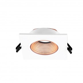 DK3071-WBR Встраиваемый светильник, IP 20, 10 Вт, GU5.3, LED, белый/бронзовый, пластик в Агрызе - agryz.ok-mebel.com | фото 3