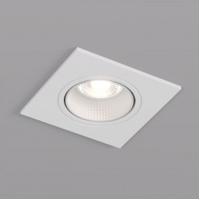DK3071-WH Встраиваемый светильник, IP 20, 10 Вт, GU5.3, LED, белый/белый, пластик в Агрызе - agryz.ok-mebel.com | фото