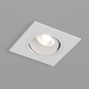 DK3071-WH Встраиваемый светильник, IP 20, 10 Вт, GU5.3, LED, белый/белый, пластик в Агрызе - agryz.ok-mebel.com | фото 3