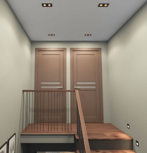 DK3072-BBR Встраиваемый светильник, IP 20, 10 Вт, GU5.3, LED, черный/бронзовый, пластик в Агрызе - agryz.ok-mebel.com | фото 3
