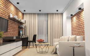 DK3080-BW+BK Светильник накладной IP 20, 10 Вт, GU5.3, LED, черно-белый/черный, пластик в Агрызе - agryz.ok-mebel.com | фото 2