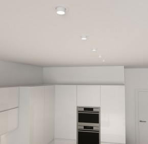 DK3120-WH Встраиваемый светильник, IP20, до 15 Вт, LED, GU5,3, белый, пластик в Агрызе - agryz.ok-mebel.com | фото 6