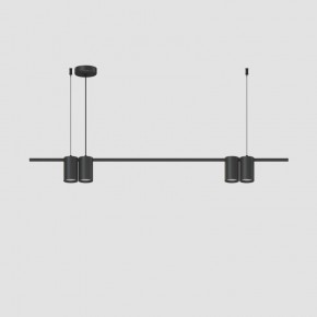 DK4061-BK Подвесной светильник ORBIT, IP20, 4xGU10 LED до 15 Вт, черный матовый, алюминий в Агрызе - agryz.ok-mebel.com | фото 2