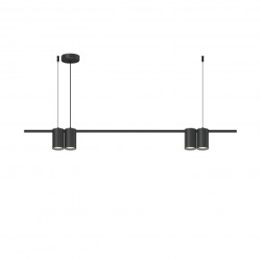 DK4061-BK Подвесной светильник ORBIT, IP20, 4xGU10 LED до 15 Вт, черный матовый, алюминий в Агрызе - agryz.ok-mebel.com | фото 3