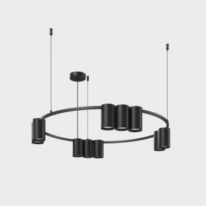 DK4065-BK Подвесной светильник ORBIT, IP20, 10xGU10 LED до 15 Вт, черный матовый, алюминий в Агрызе - agryz.ok-mebel.com | фото 2
