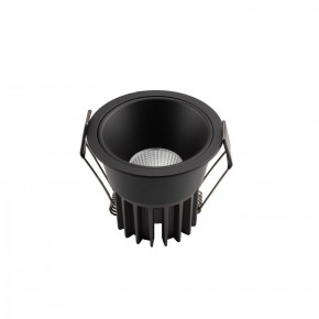 DK4500-BK Встраиваемый светильник, IP 20, 12 Вт, LED 3000, черный, алюминий в Агрызе - agryz.ok-mebel.com | фото