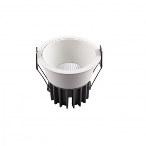 DK4500-WH Встраиваемый светильник, IP 20, 12 Вт, LED 3000, белый, алюминий в Агрызе - agryz.ok-mebel.com | фото 2