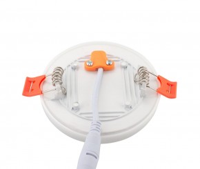 DK4604-WW Встраиваемый светильник, IP 20, 18 Вт, LED 3000, белый, пластик в Агрызе - agryz.ok-mebel.com | фото 5