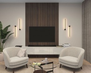 DK5010-BK Бра 600 мм, 3000К, IP20, 5 Вт, черный, алюминий в Агрызе - agryz.ok-mebel.com | фото 5