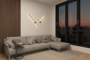 DK5010-BK Бра 600 мм, 3000К, IP20, 5 Вт, черный, алюминий в Агрызе - agryz.ok-mebel.com | фото 7