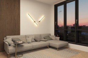 DK5014-SG Бра 1000 мм, 3000К, IP20, 12 Вт, матовое золото в Агрызе - agryz.ok-mebel.com | фото 7