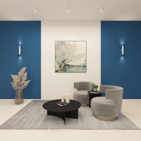 DK5022-WH Настенный светильник, IP20, до 15 Вт, LED, 2xGU10, белый, алюминий в Агрызе - agryz.ok-mebel.com | фото 4