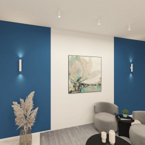 DK5022-WH Настенный светильник, IP20, до 15 Вт, LED, 2xGU10, белый, алюминий в Агрызе - agryz.ok-mebel.com | фото 5