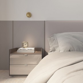 DK5072-SB Бра SHINE WALL со светодиодом, D104*H68, IP20, 3000К, 3W, RA?90, сатинированная латунь, алюминий в Агрызе - agryz.ok-mebel.com | фото 9