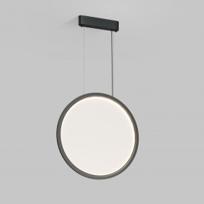 DK6606-BK Подвесной вертикальный светильник Veil со светодиодом H1700 d600 220V 48W 3000-6000K IP20 черный алюминий в Агрызе - agryz.ok-mebel.com | фото 3