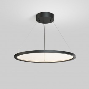 DK6616-BK Подвесной горизонтальный светильник Veil со светодиодом H900 d600 220V 48W 3000-6000K IP20 черный алюминий в Агрызе - agryz.ok-mebel.com | фото