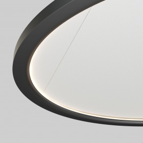 DK6616-BK Подвесной горизонтальный светильник Veil со светодиодом H900 d600 220V 48W 3000-6000K IP20 черный алюминий в Агрызе - agryz.ok-mebel.com | фото 3